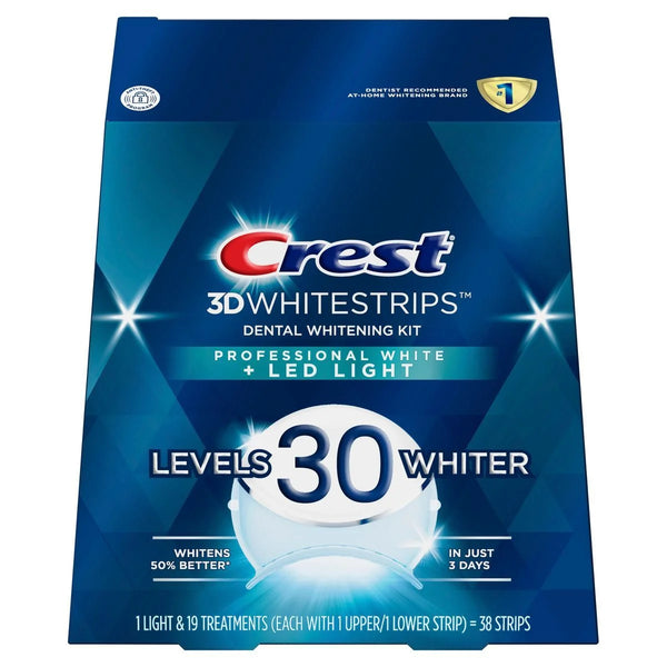 Crest 3D Whitestripsâą Professional White + LED Light - Smilewhitestrips.fr