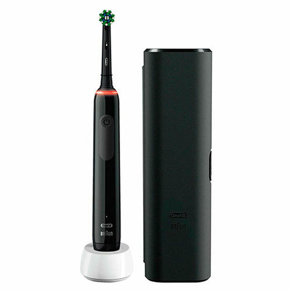 Brosse à dents électrique Oral-B Pro 3500 Noir - Smilewhitestrips.fr