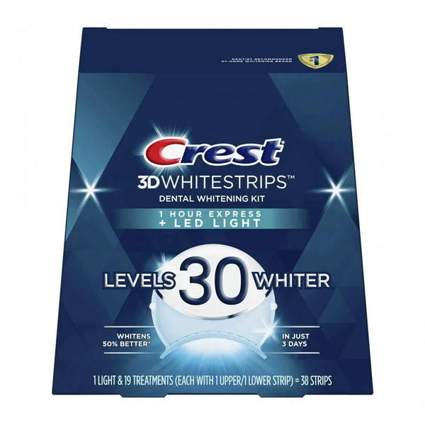 Crest 3D Whitestrips™ 1 Hour Express + LED Light