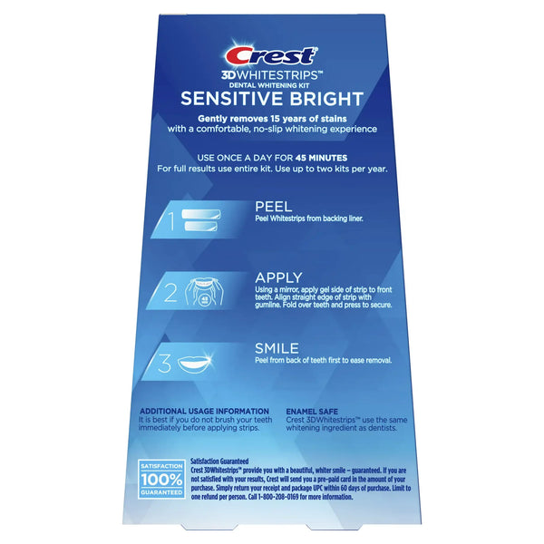 Crest 3D Whitestrips™ - Sensitive Bright