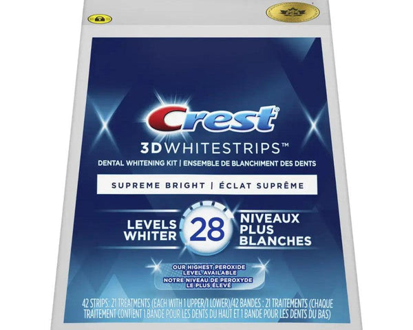 Crest 3D Whitestrips™ - Supreme Bright - Smilewhitestrips.fr