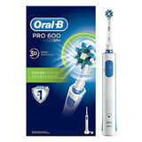 Brosse à dents électrique Pro 600 Cross Action Oral-B - Smilewhitestrips.fr