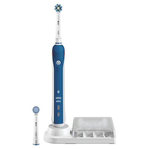 Brosse à dents électrique + Rechange Oral-B Smart 4 4400S - Smilewhitestrips.fr
