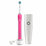 Brosse à dents électrique Oral-B Pro 750 3D Rose - Smilewhitestrips.fr