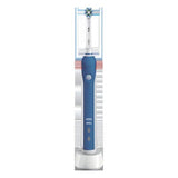 Brosse à dents électrique Oral-B Pro 2 2000N CrossAction Waterproof Bleu Batterie rechargeable - Smilewhitestrips.fr
