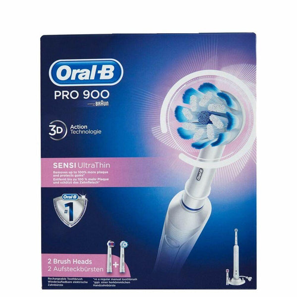 Brosse à dents électrique Oral-B Pro 900 - Smilewhitestrips.fr