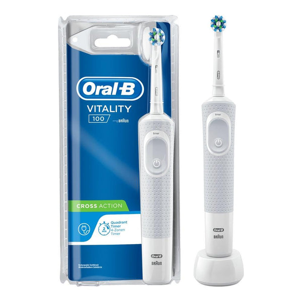 Brosse à dents électrique Oral-B Vitality Cross Action - Smilewhitestrips.fr
