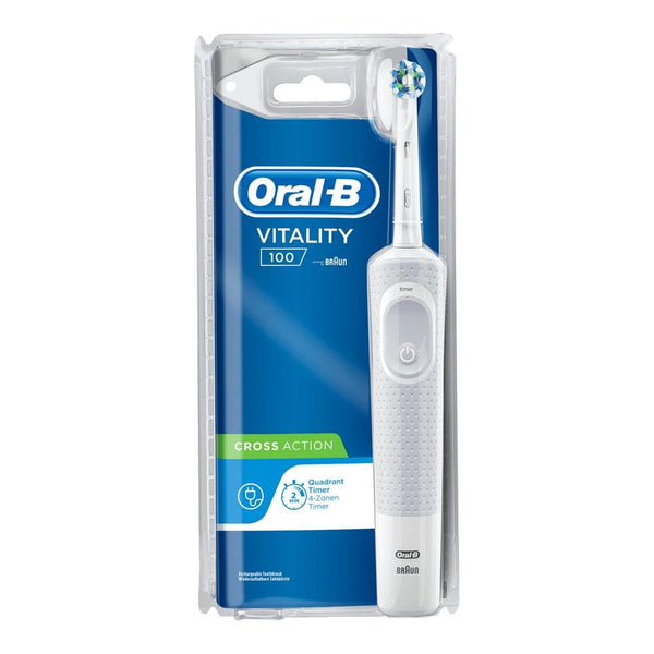 Brosse à dents électrique Oral-B Vitality Cross Action - Smilewhitestrips.fr