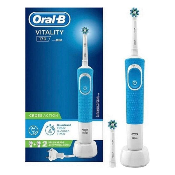 Brosse à dents électrique + Rechange Oral-B Vitality D100 - Smilewhitestrips.fr