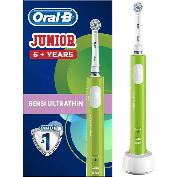 Brosse à dents électrique Junior Oral-B Vert - Smilewhitestrips.fr