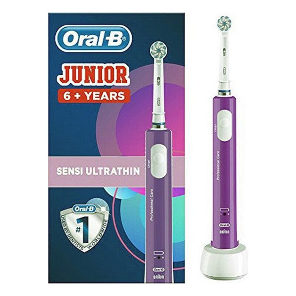 Brosse à dents électrique Junior Oral-B Violet - Smilewhitestrips.fr
