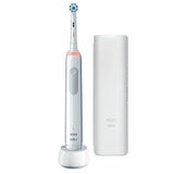 Brosse à dents électrique Oral-B Pro 3500 Blanc - Smilewhitestrips.fr