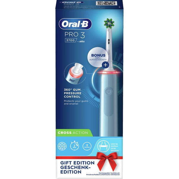 Brosse à dents électrique Oral-B PRO3 3700 - Smilewhitestrips.fr