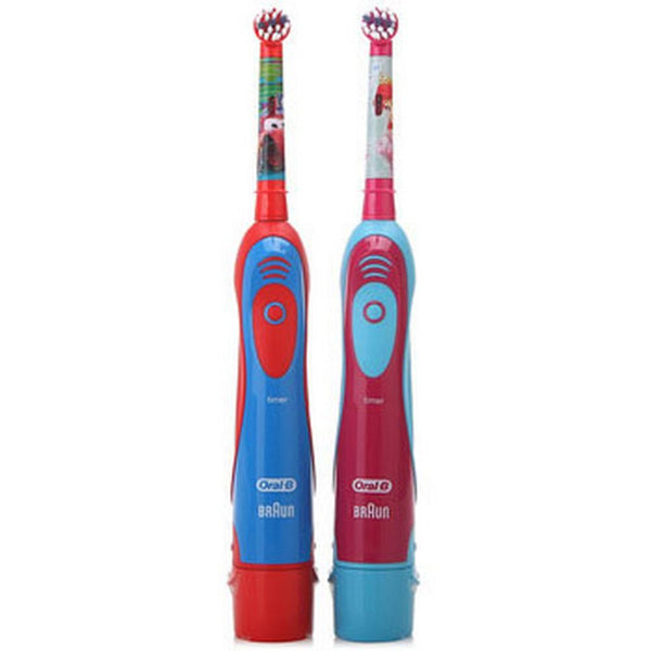 Brosse à dents électrique Oral-B Rouge Bleu Enfant - Smilewhitestrips.fr