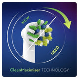 Rechange brosse à dents électrique Oral-B EB 50-3 FFS Cross Action - Smilewhitestrips.fr