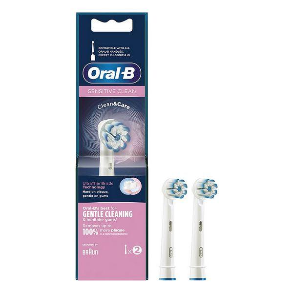 Tête de rechange Sensitive Clean Oral-B (2 pcs) - Smilewhitestrips.fr
