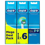 Tête de rechange Oral-B Precision Clean EB20 6 Unités - Smilewhitestrips.fr