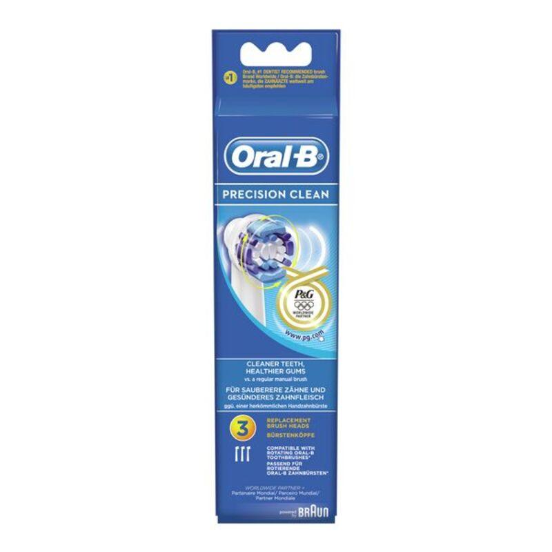 Rechange Oral-B Precision Clean 3 pcs - Smilewhitestrips.fr