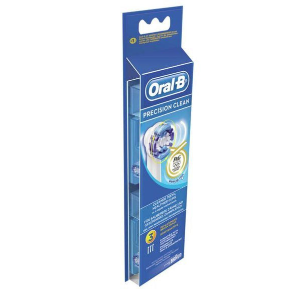 Rechange brosse à dents électrique Oral-B Precision Clean (3 pcs) - Smilewhitestrips.fr