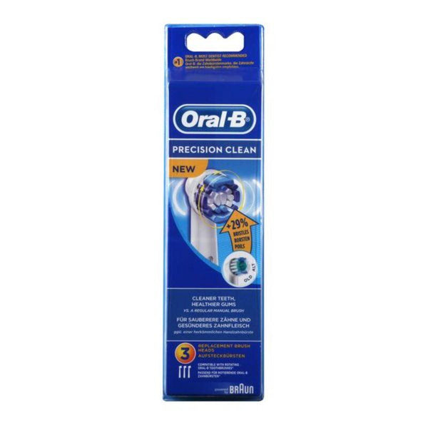 Rechange brosse à dents électrique Oral-B Precision Clean (3 pcs) - Smilewhitestrips.fr