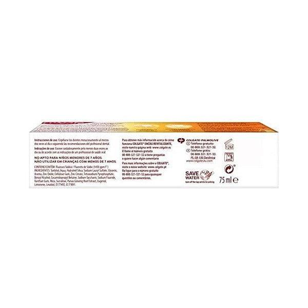 Dentifrice Soin des Gencives Colgate Ginseng (75 ml) - Smilewhitestrips.fr