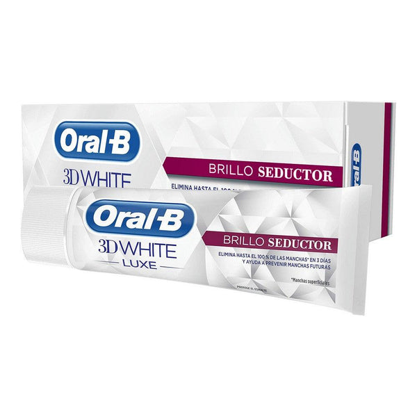 Dentifrice Oral-B 3D White Deluxe (75 ml) - Smilewhitestrips.fr