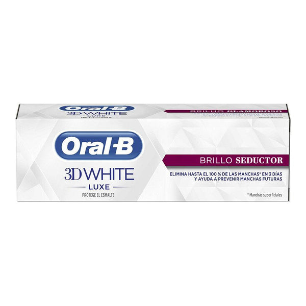 Dentifrice Oral-B 3D White Deluxe (75 ml) - Smilewhitestrips.fr