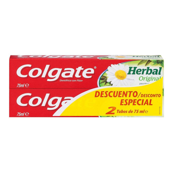Dentifrice Colgate Herbal (2 x 75 ml) - Smilewhitestrips.fr