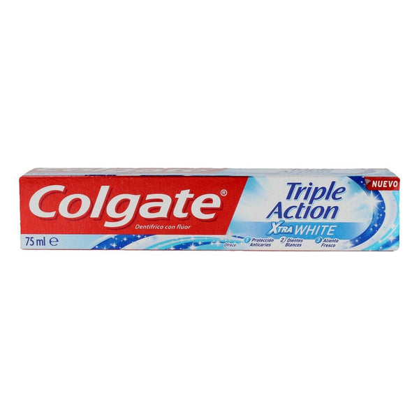 Dentifrice Triple Action Colgate Triple Action Xtra White (75 ml) - Smilewhitestrips.fr