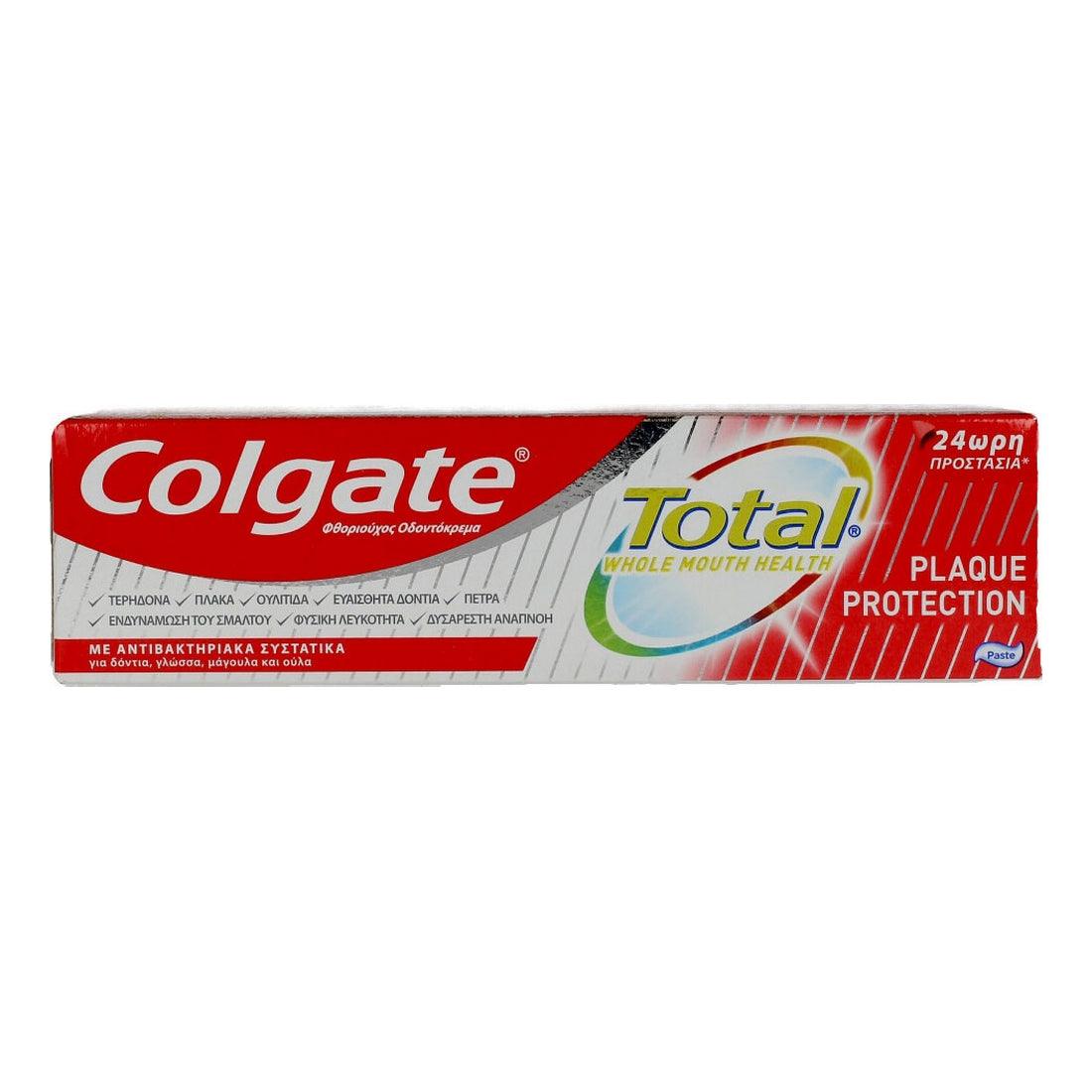 Dentifrice Colgate Total Anti-plaque (75 ml) - Smilewhitestrips.fr