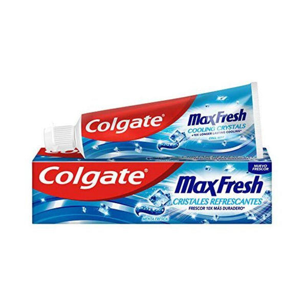 Dentifrice Blanchissant haleine Fraîche Colgate Max Fresh Bleu (75 ml) - Smilewhitestrips.fr