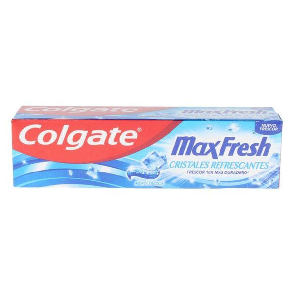 Dentifrice Blanchissant haleine Fraîche Colgate Max Fresh Bleu (75 ml) - Smilewhitestrips.fr