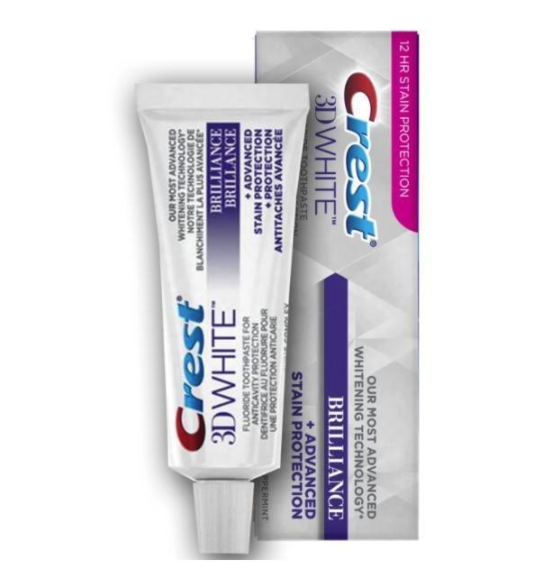 Dentifrice Crest 3D White Brilliance - Smilewhitestrips.fr