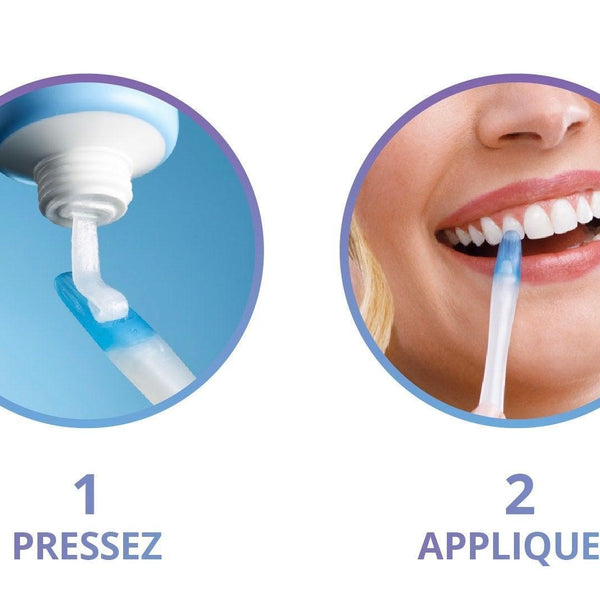 ÉMULSIONS BLANCHISSANTES CREST (AVEC APPLICATEUR BAGUETTE) - Smilewhitestrips.fr