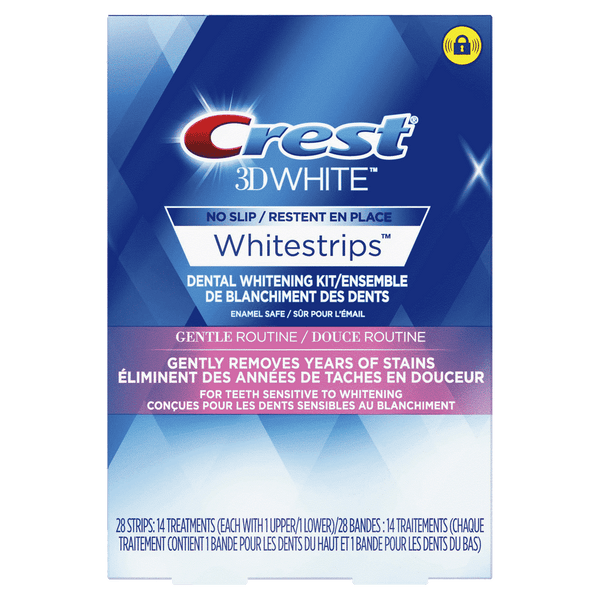 Crest 3D Whitestrips™ - Gentle routine - Smilewhitestrips.fr